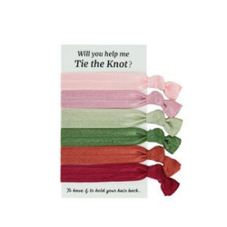Colorful Elastic Knotted Hair Band Wristband