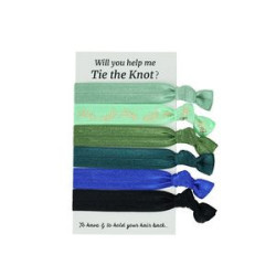 Colorful Elastic Knotted Hair Band Wristband