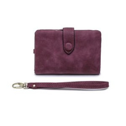 Pu Wallet With Wristlet