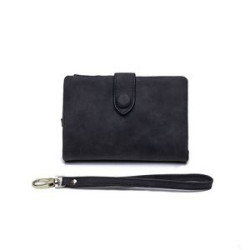 Pu Wallet With Wristlet
