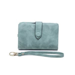 Pu Wallet With Wristlet