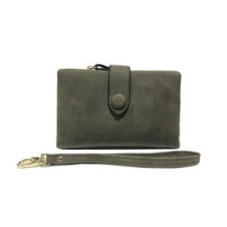 Pu Wallet With Wristlet