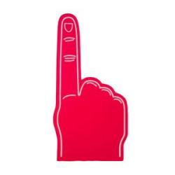 Eva Palm Cheering Foam Finger Sleeves