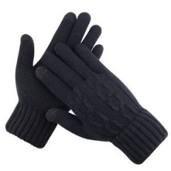 Touch Screen Warm Gloves With Thermal Soft Knit Lining