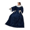 Oversized Microfiber & Sherpa Wearable Blanket