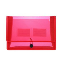A4 Popper Wallet Plastic Folder Poly Pockets Envelope