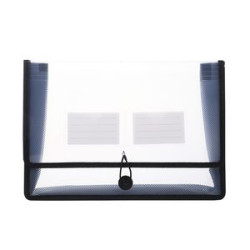 A4 Popper Wallet Plastic Folder Poly Pockets Envelope