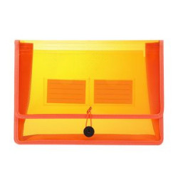 A4 Popper Wallet Plastic Folder Poly Pockets Envelope