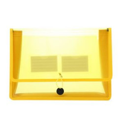 A4 Popper Wallet Plastic Folder Poly Pockets Envelope