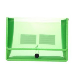 A4 Popper Wallet Plastic Folder Poly Pockets Envelope