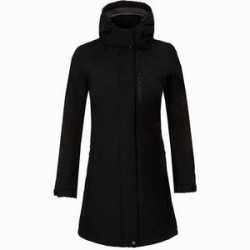 Women's Softshell Long Jacket with Hood