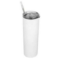 20Oz Straight Stainless Steel Tumbler Insulated Water Bottle