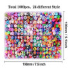 1000PCS Polymer Clay Beads Bracelet Making kit