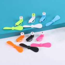 Mini 2 in1 USB / Android Dismountable Phone Fan with 2 Port