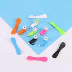 Mini 2 in1 USB / Android Dismountable Phone Fan with 2 Port