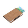 Skinny Minimal Thin Front Pocket RFID Wallet Card Holder