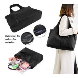 Nylon Waterproof Large Tote Shoulder Handbag