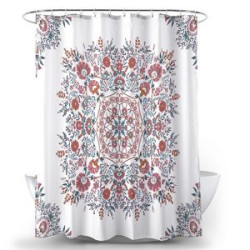 Digital Print Polyester Shower Curtain