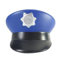 Police Hat Shaped Stress