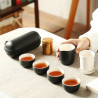 Ceramic Portable Travel Tea Set