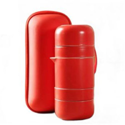 Ceramic Portable Travel Tea Set