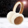 Winter Plush Ear Muff Covers