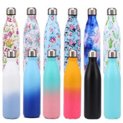 17 oz Vacuum Insulated Stainless Steel Sports Water Bottle