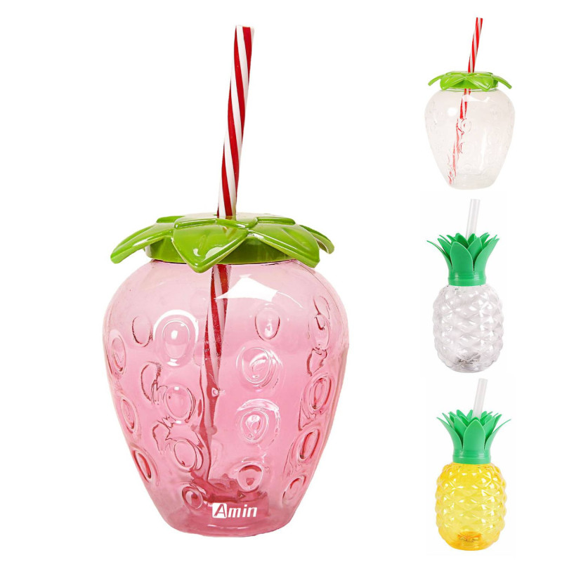 16 Oz Plastic Fruit Cup