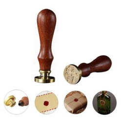 Round Vintage Wax Sealing Stamper