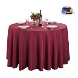 Round Table Cloth For Dinner Party