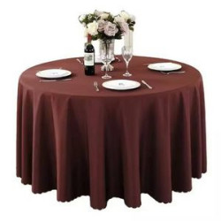 Round Table Cloth For Dinner Party