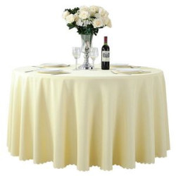 Round Table Cloth For Dinner Party