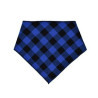 Large Solid Full Color Dog Triangle Bandana