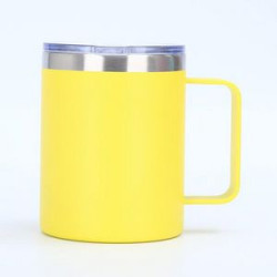 14 oz Vacuum Insulated Coffee Mug With Handle