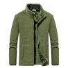 Men's Sherpa Lined Jacket Polar Fleece Full-zip Parka Coat