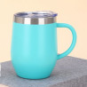 Stainless Steel Triple Can Cooler Bottle with Lid for 12 oz