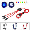 Luminous Logo 3 in 1 Data Cable