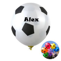Colorful Football Balloons