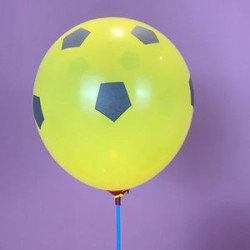 Colorful Football Balloons