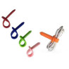 Silicone cable organizer data storage rope