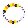 Acrylic Plastic Simple barrel letter bracelet