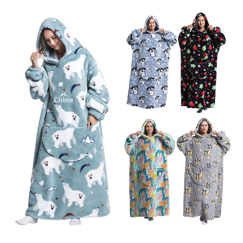 Customizable Hoodie Blanket