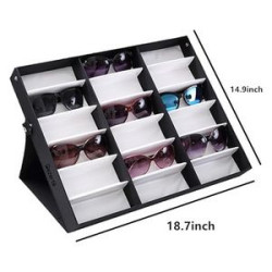 Inner Fleece Sunglasses Storage and Display Box