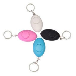 LED Light Alarm Key Chain
