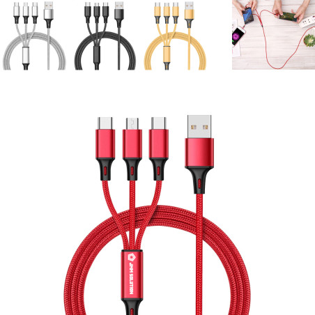 Multi Charging Cable Universal 3 in 1