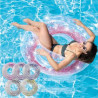 Glitter Sequin Inflatable Pool Float Ring