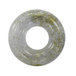 Glitter Sequin Inflatable Pool Float Ring