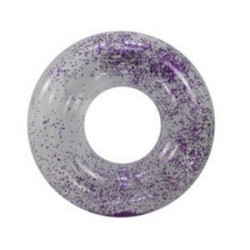 Glitter Sequin Inflatable Pool Float Ring