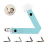 Baby Pacifier Straps Metal Clips Chain