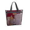 Mesh Beach Tote Bag Cosmetic Shoulder Handbag